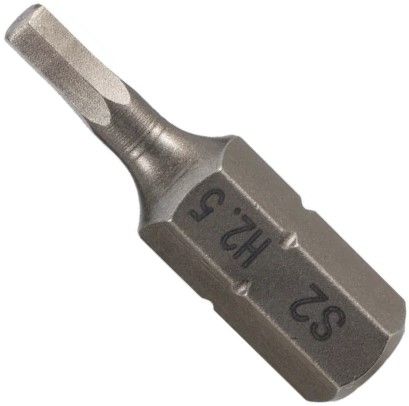 Бита шестигранная HEX SGS, сталь S2 - фото